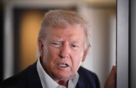 Donald Trump, presidente de los Estados Unidos.