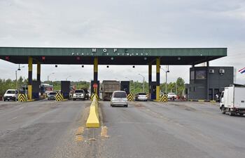 Puesto de Peaje de Remanso. (Archivo)