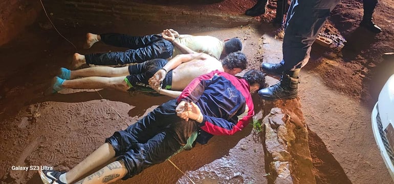 Vídeo: tres jóvenes detenidos tras persecución y balacera en Luque