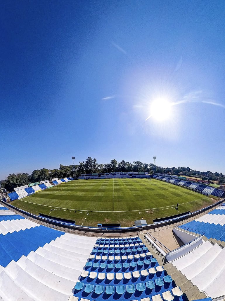 El estadio Luis Salinas del 12 de Octubre de Itauguá albergará el duelo entre Recoleta FC y Olimpia, por la séptima ronda del torneo Clausura 2026.