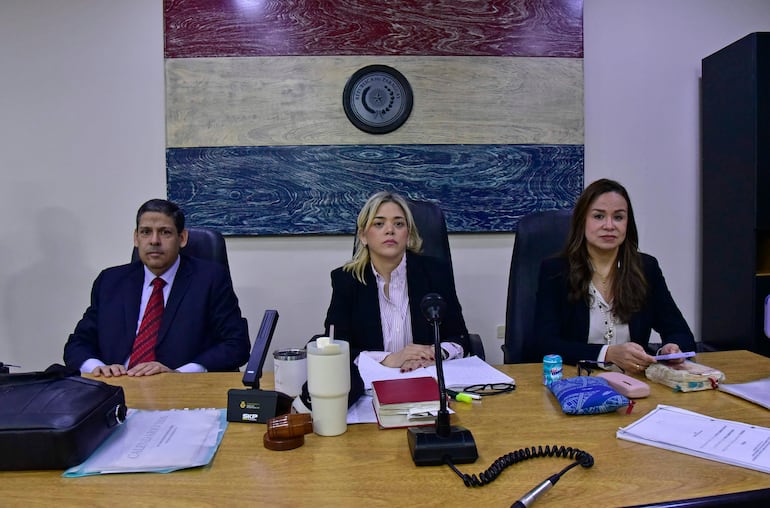 Juicio a Hernán Rivas en la sala 01-Psio 2.