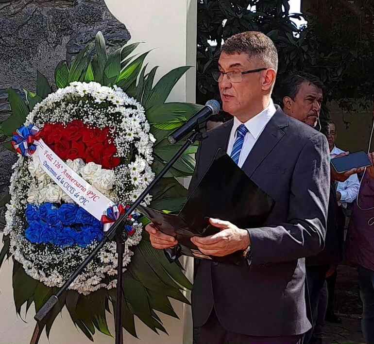 Ronald Acevedo (PLRA), intendente de Pedro Juan Caballero.