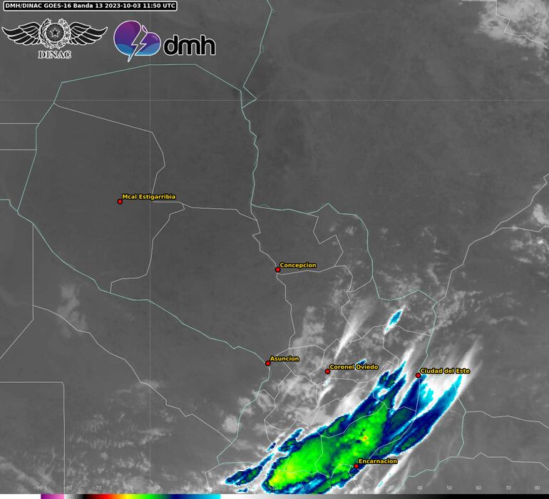 Sistema de tormenta crece a medida que se desplaza al este del país.