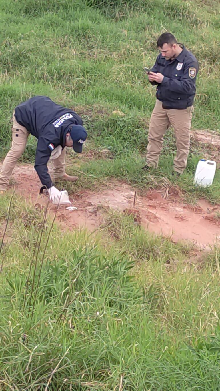 Gustavo Sebastián Arias Ortiz fue detenido como sospechoso del homicidio de César José Cardozo Gómez, ocurrido en el barrio Aguapety Ruguá.