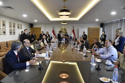 Reunión del MEF con miembros de la Comisión Permanente del Congreso Nacional.