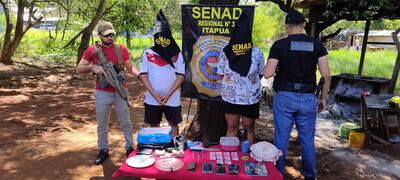 Detienen a una pareja por microtráfico en el Circuito Comercial de Encarnación