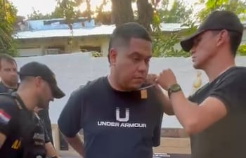 Diego David Giménez Arámbulo, imputado por narcotráfico.