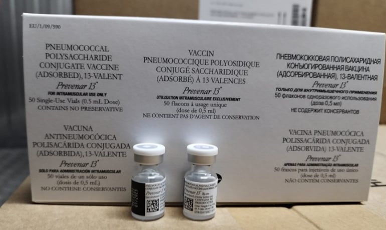 El nuevo esquema de vacunas contra el neumococo es una combinación de dosis. 