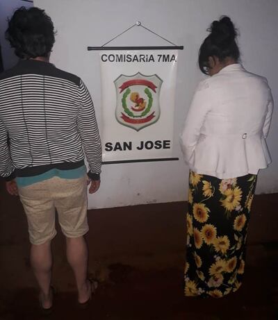 Los sospechosos fueron detenidos por agentes de la comisaría 7ª y quedaron a disposición del Ministerio Público.