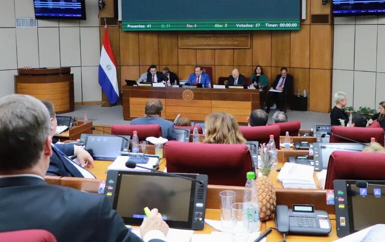 Cámara de senadores