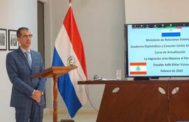 Imagen de archivo: Osvaldo Adib Bittar Vicioso, exembajador paraguayo en Líbano.