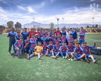 Sub 17 de Cerro Porteño, campeón de la categoría, está disputando un torneo corto en Chile