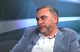 El senador Ever Villalba en los estudios de ABC TV.