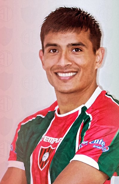 Pablo Javier Adorno (29 años), el más reciente fichaje del Atlético Tembetary.