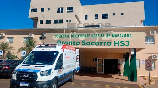Hospital São José de Maravilha, de Brasil. Tres personas murieron y otras más de 60 personas resultaron heridas tras el accidente protagonizado por un bus paraguayo.