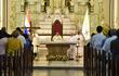 La misa de Navidad en la Catedral Metropolitana de Asunción fue presidida por el padre Reinaldo Roa.