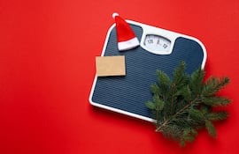 Presión por las calorías en Navidad.