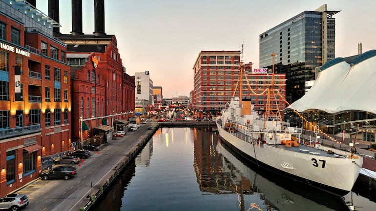 Inner Harbor de Baltimore.