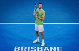 Daniil Medvedev, de 29 años, obtuvo el decimosegundo título en su carrera, que incluye un Grand Slam.