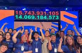 Última actualización del tablero de Teletón, siendo las 23:00 de esta segunda jornada.