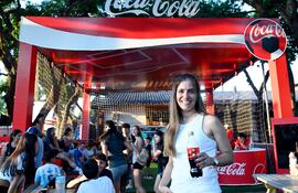 Alejandra Gómez, subgerente de Marketing de Coca-Cola Paresa.