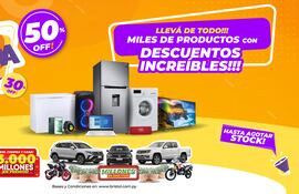 Bristol se suma al "Agosto Liquida", con increíbles descuentos.