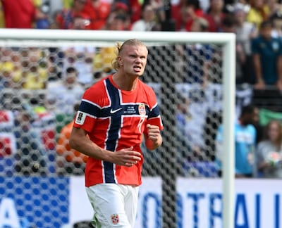 El delantero de Manchester City, Erling Braut Haaland (25 años) fue la gran figura de la tarde, tras marcar el doblete que le dio el triunfo a Noruega ante Brasil, en los octavos de final del Mundial 2026.