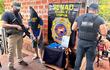 Senad incauta drogas en la misma cuadra donde está la oficina de Antinarcóticos de la Policía en Itapúa