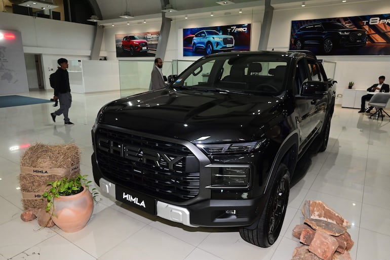 El lanzamiento de la nueva pick up Chery Himla se realizó en el Show Room de Chery.