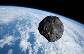 Asteroide, imagen ilustrativa.