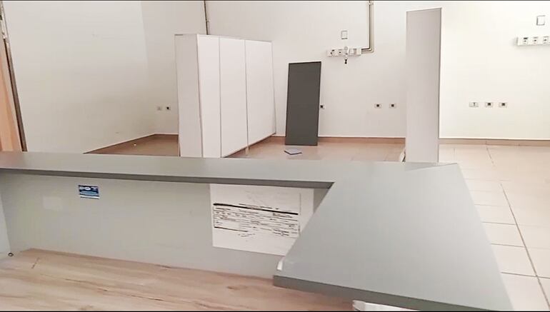 Sala de reanimación del Hospital Ingavi. 