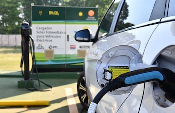 Vehículo eléctrico de Itaipú.