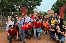 Estudiantes de Derecho del Movimiento Renovación Estudiantil Democrático de Quiindy (Redq), dicen que son los únicos que cumplieron con el proceso eleccionario para elegir a sus representantes ante el Consejo de Estudiantes.