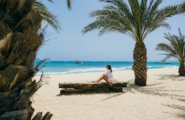 Santa María, isla Sal, Cabo Verde.