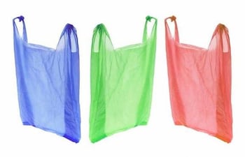 Bolsas de hule.