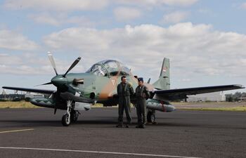 Avión de defensa AT-27 Súper Tucano se sumará a la búsqueda de Wenceslao Benoit en la zona del Parque Defensores del Chaco.