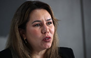 Exministra de la Secretaría Nacional de Turismo, Angie Duarte.