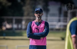 El uruguayo Jorge Rodrigo Bava (44 años), entrenador de Cerro Porteño.
