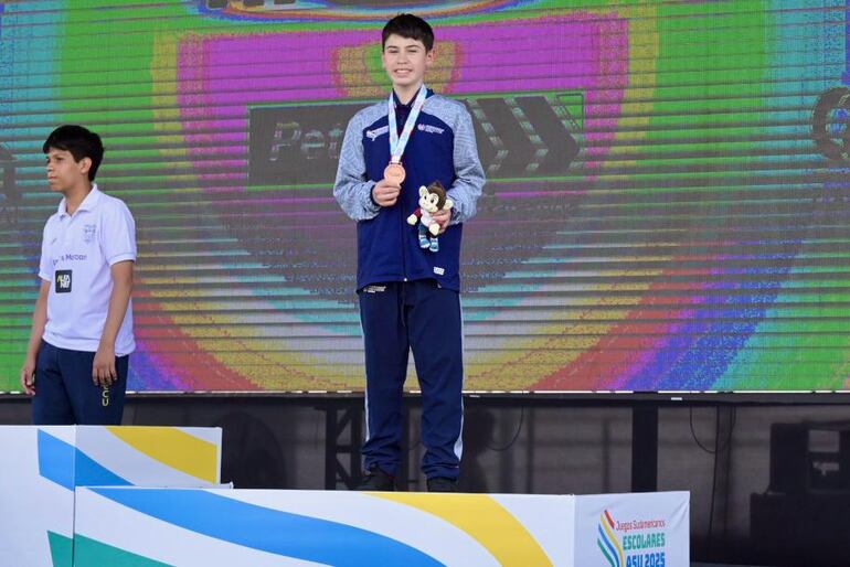 El Master FIDE Iván Torales se colgó la medalla de bronce en ajedrez.