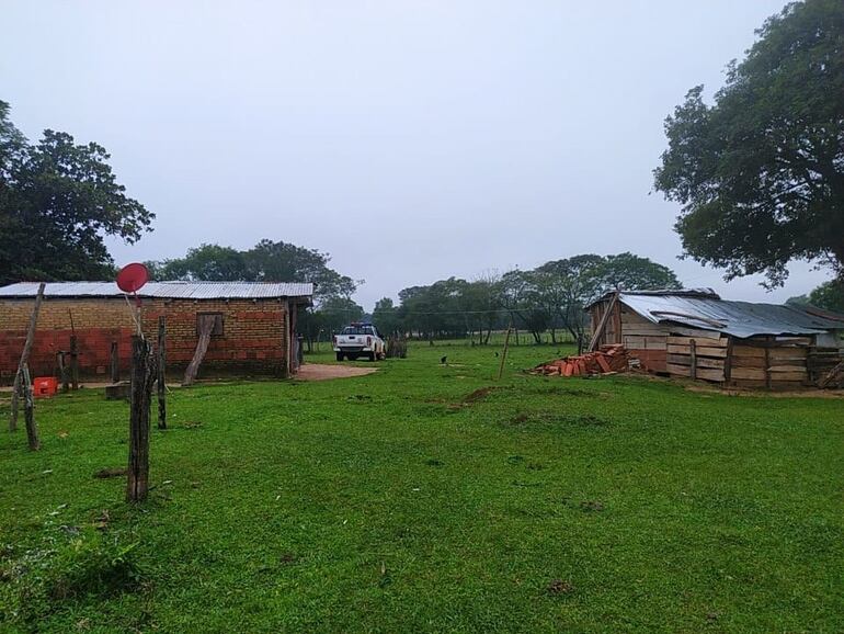 La estancia Arroyito Poty de María Antonia, donde fue asesinado un capataz.