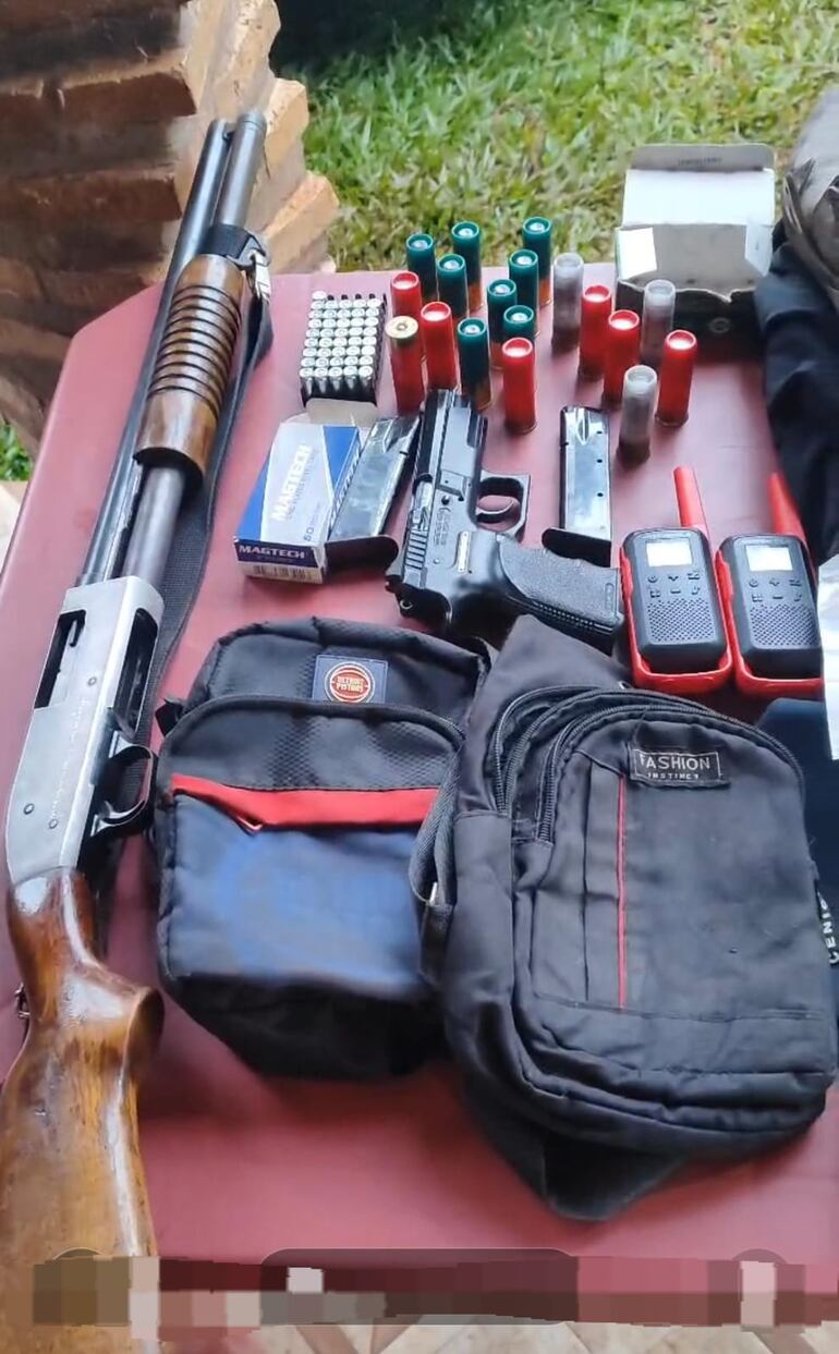 Dos Detenidos en once allanamientos por el atraco y explosión de empresa agroindustrial en Coronel Bogado