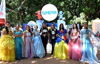 Equipo de Comepar en La Comilona de Teletón.