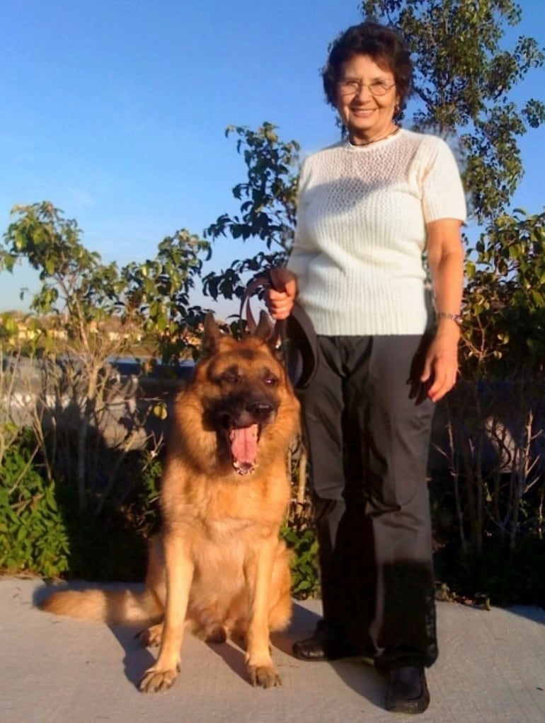 Doña María Paz, la madre de Mario Cimarro. (Instagram/Mario Cimarro)