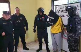 El detenido quedó a disposición de la Fiscalía.