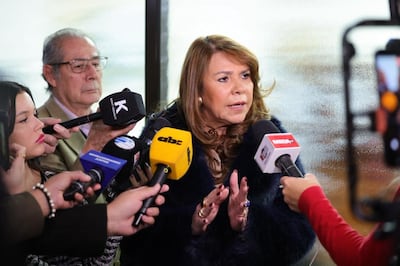 Celeste Amarilla (PLRA), senadora.
