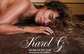 Karol G en la portada de Playboy. La colombiana posó para la cámara de Gray Sorrenti.