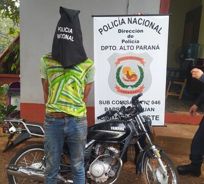 El presunto autor de hurtos en el vencindario del barrio San Juan ya se encuentra detenido.