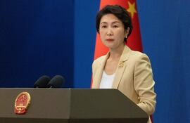 Mao Ning, portavoz de la Cancillería de China.