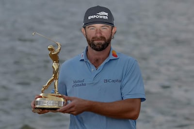 El estadounidense Cameron Young (28 años), ganador de torneo The Players, en Ponte Vedra Beach, Florida.
