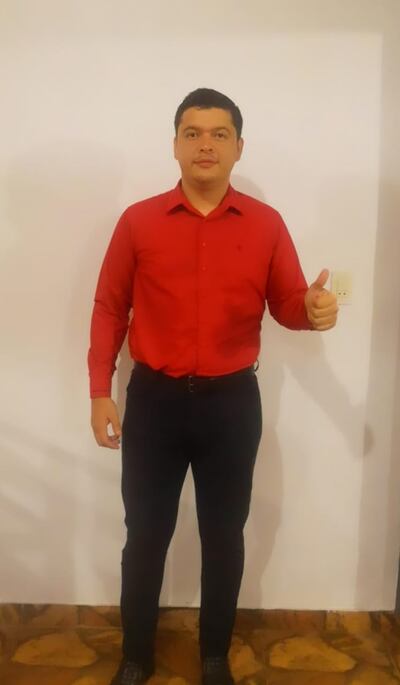 Aldo Benítez, excandidato colorado a intendente de San Patricio Misiones.